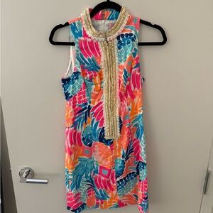 Lilly Pulitzer Colorful Tropical Mini Dress